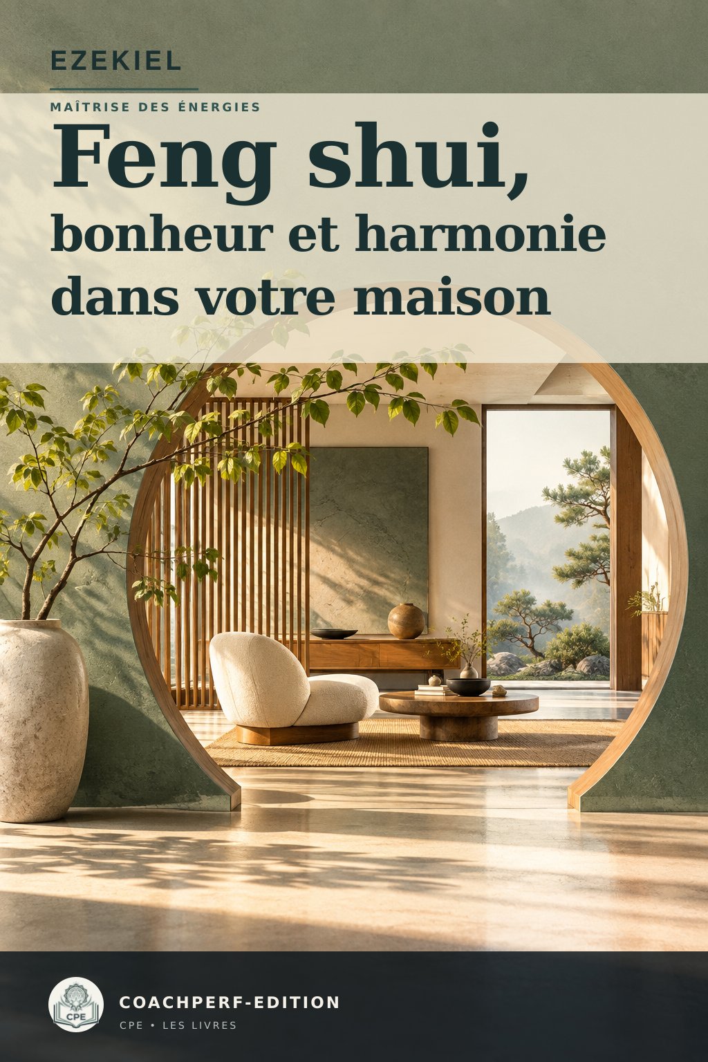 Couverture du livre Feng shui, bonheur et harmonie dans votre maison